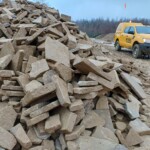 premium sawn bedded dry stone walling