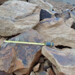 traditional rustic dry stone walling