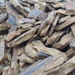 traditional rustic dry stone walling