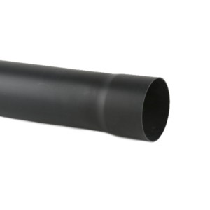 brett martin upvc blown socket general purpose cable duct black 6m
