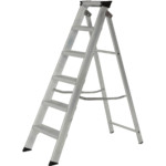 youngman 6 tread professional builders aluminium stepladder