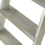 youngman 6 tread professional builders aluminium stepladder 5