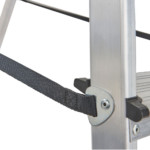 youngman atlas 5 tread professional aluminium stepladder 6