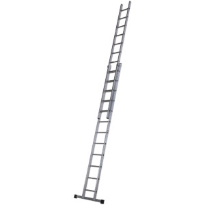 youngman trade 2 section aluminium extension ladder