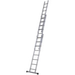 youngman trade 3 section aluminium extension ladder