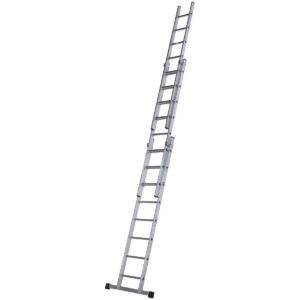 youngman trade 3 section aluminium extension ladder