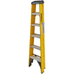 youngman trade 6 tread heavy duty fibreglass stepladder 2