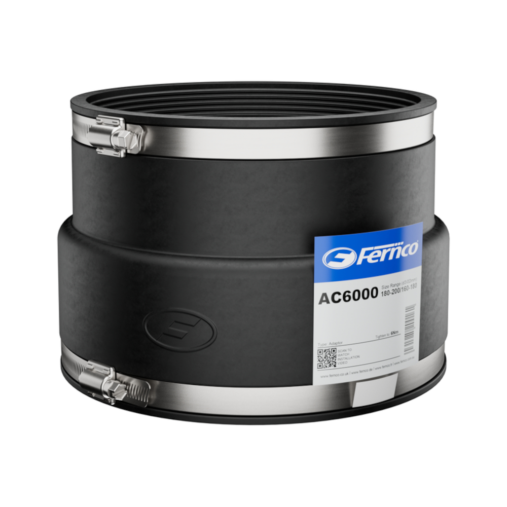 flexseal adaptor coupling 180/200mm x 160/180mm ac6000