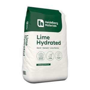 hanson maxibag hydrated lime 25kg bag