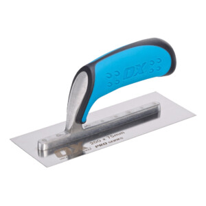 ox pro small trowel stainless steel 200 x 75mm