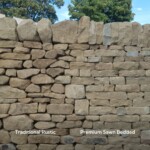 premium sawn bedded dry stone walling