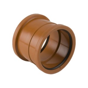 brett martin bs double socket pvc coupler 110mm