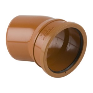 brett martin single socket bend 22.5° 110mm