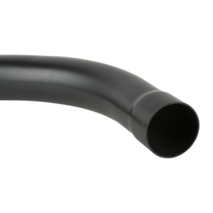 brett martin upvc blown socket cable duct bend black 90° 100mm