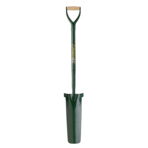 faithfull all steel draining shovel 380 x 90mm