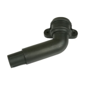 brett martin cascade round cast iron style down pipe anti splash shoe 68mm
