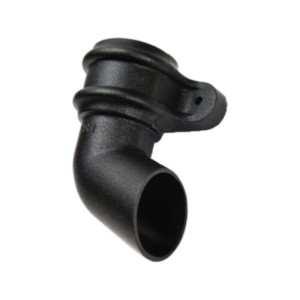 brett martin cascade round cast iron style downpipe right handed shoe 68mm
