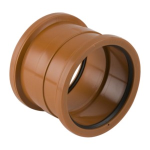 brett martin double socket pvc bs coupler 160mm