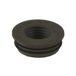 brett martin push fit waste pipe rubber waste adaptor black 40mm