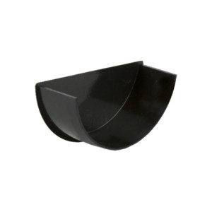 brett martin round rainwater gutter internal stopend black 112mm