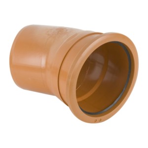 brett martin single socket bend 22.5° 160mm