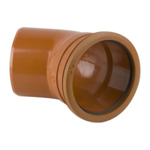 brett martin single socket bend 45° 160mm