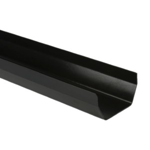 brett martin square rainwater gutter black