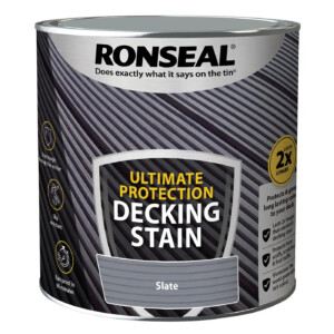 ronseal ultimate protection decking stain slate 2.5 litres