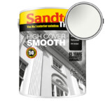 sandtex trade high cover smooth masonry paint brilliant white 5 litre