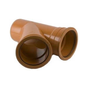 brett martin double socket branch 45° 160 x 160mm