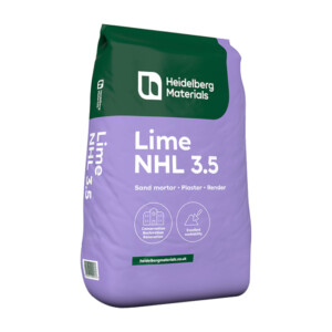 hanson natural hydraulic white lime 25kg nhl 3.5