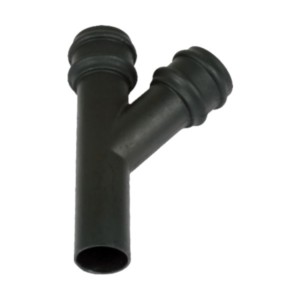 brett martin cascade round cast iron style downpipe branch 135° 68mm