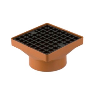 brett martin square hopper with solvent socket 160 x 110mm