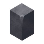 plasmor plaskerb large internal angle half battered charcoal