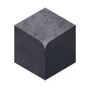 plasmor plaskerb small internal angle bull nosed charcoal