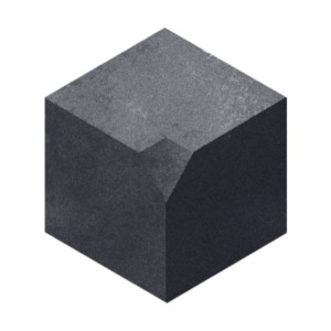 plasmor plaskerb small internal angle charcoal