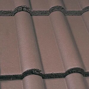 marley double roman roof tile smooth brown 420 x 330 x 28mm