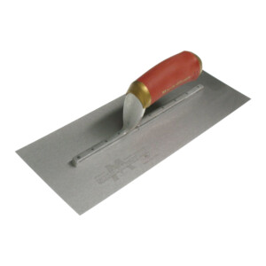 marshalltown durasoft stainless steel preworn plasterers trowel 14 inch
