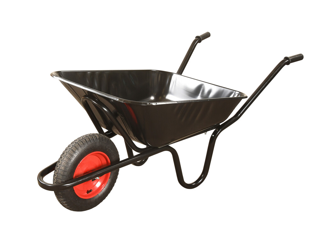 walsall tarmac wheelbarrow steel wheel 90 litre