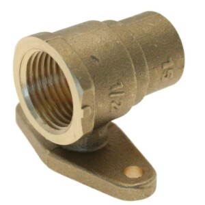 embrass end feed straight wallplate adaptor 15mm