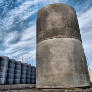 concrete manhole ring no steps 900mm