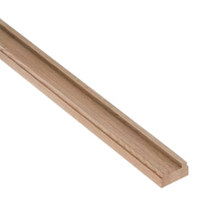 cheshire oak stair baserail 32 x 64mm (41mm groove)