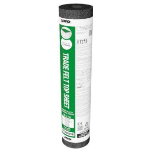 iko trade traditional green mineral top roof felt 10 x 1m