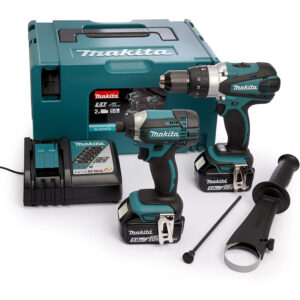 makita cordless 18v lxt combi & impact drills complete kit