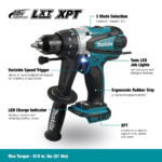 makita cordless 18v lxt combi drill body only