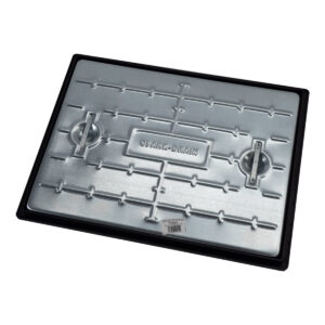 galvanised manhole cover frame 09410