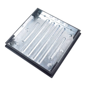 galvanised manhole cover frame povior 09485