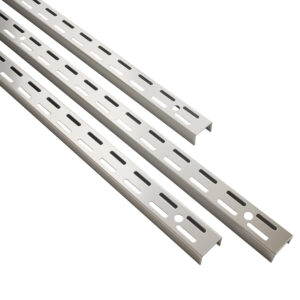 rothley twinslot shelf upright chrome
