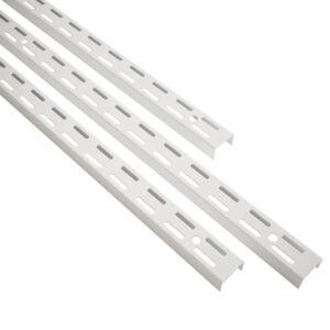 rothley twinslot shelf upright white