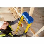 werner leansafe x3 fibreglass multi purpose ladder 1800 2900mm